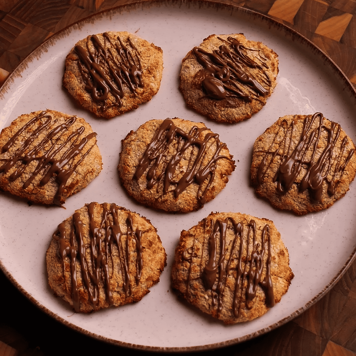 Μπισκότα Σοκολάτα Ινδοκάρυδο