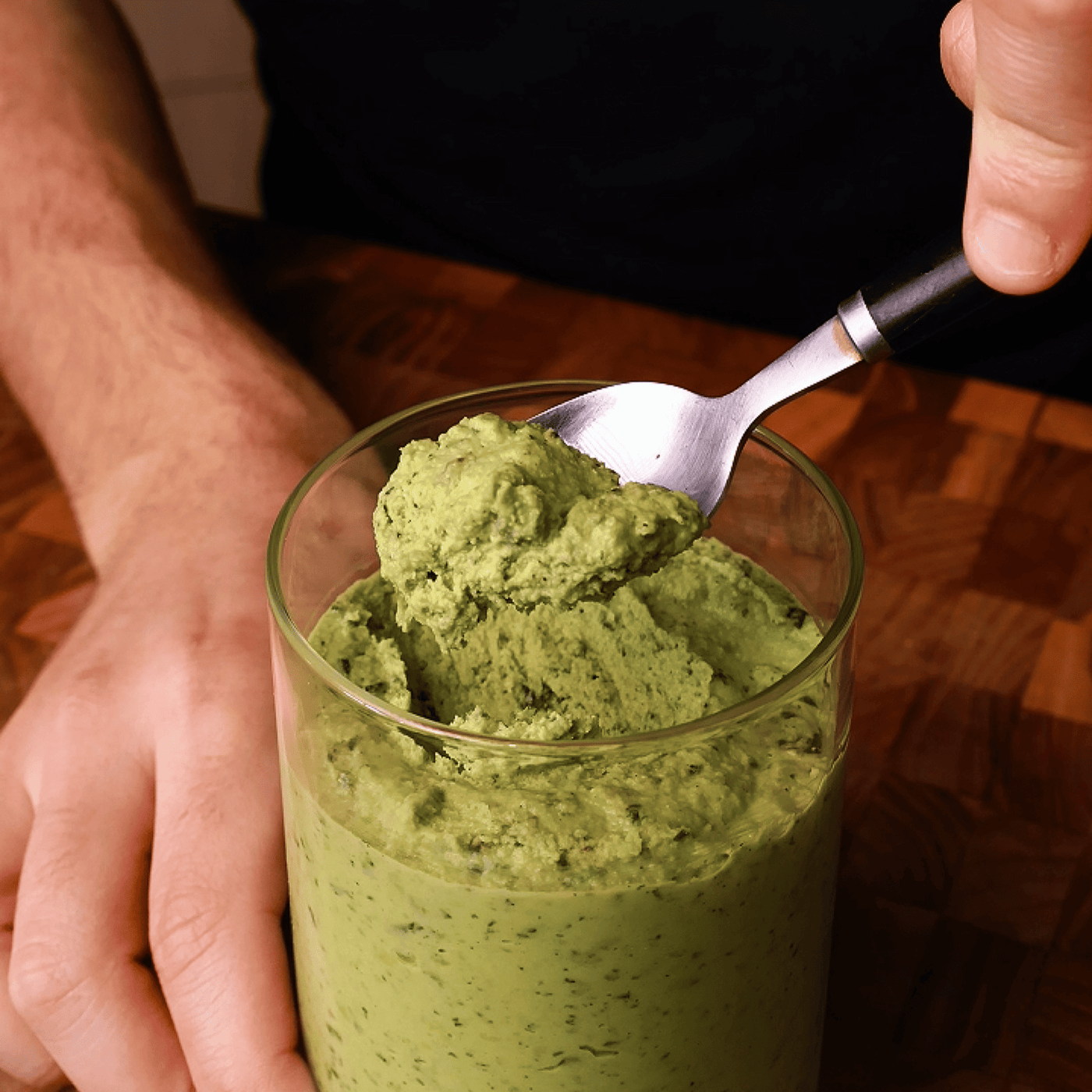 Healthy High Protein Basil Pesto