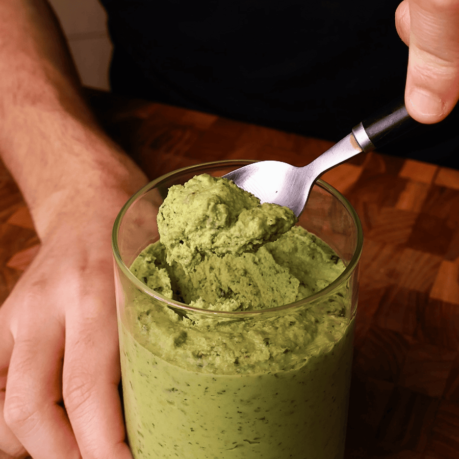 Healthy High Protein Basil Pesto