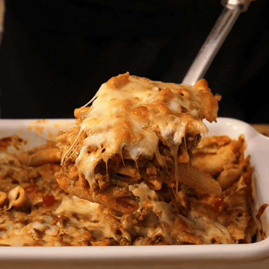 Cheesy Taco Baked Pasta