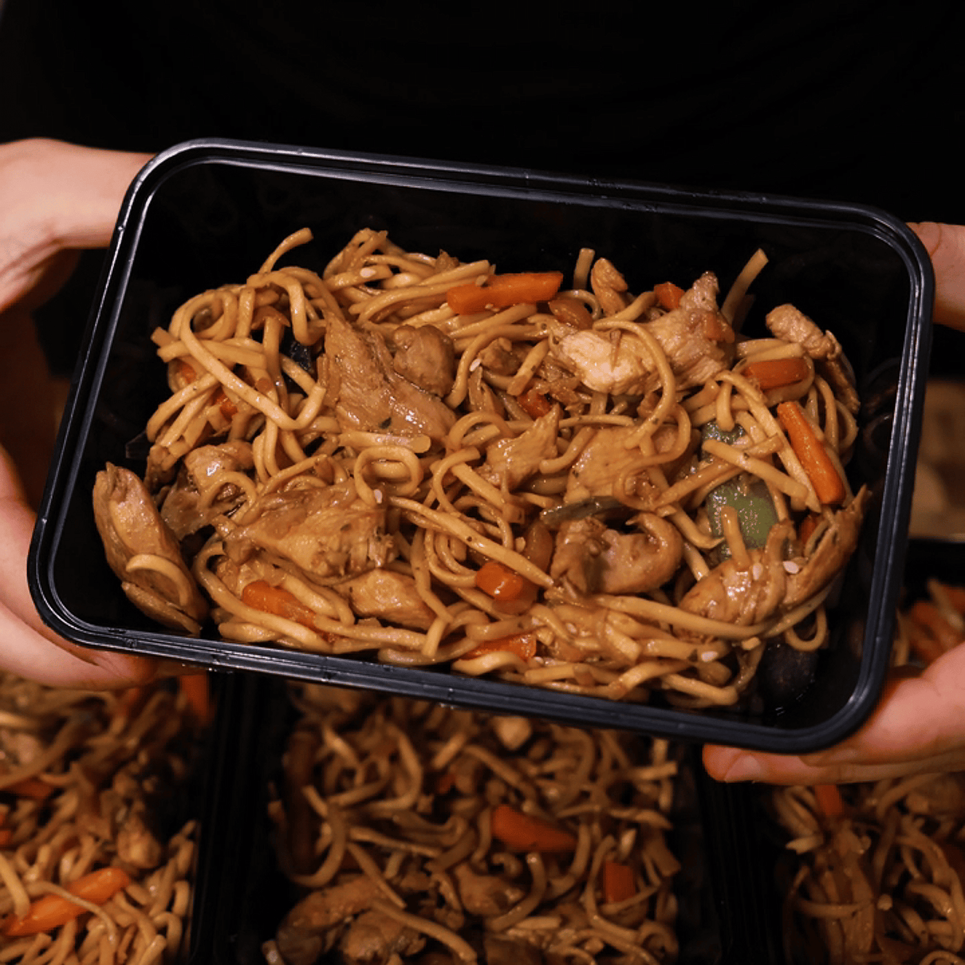 Chow Mein Κοτόπουλο
