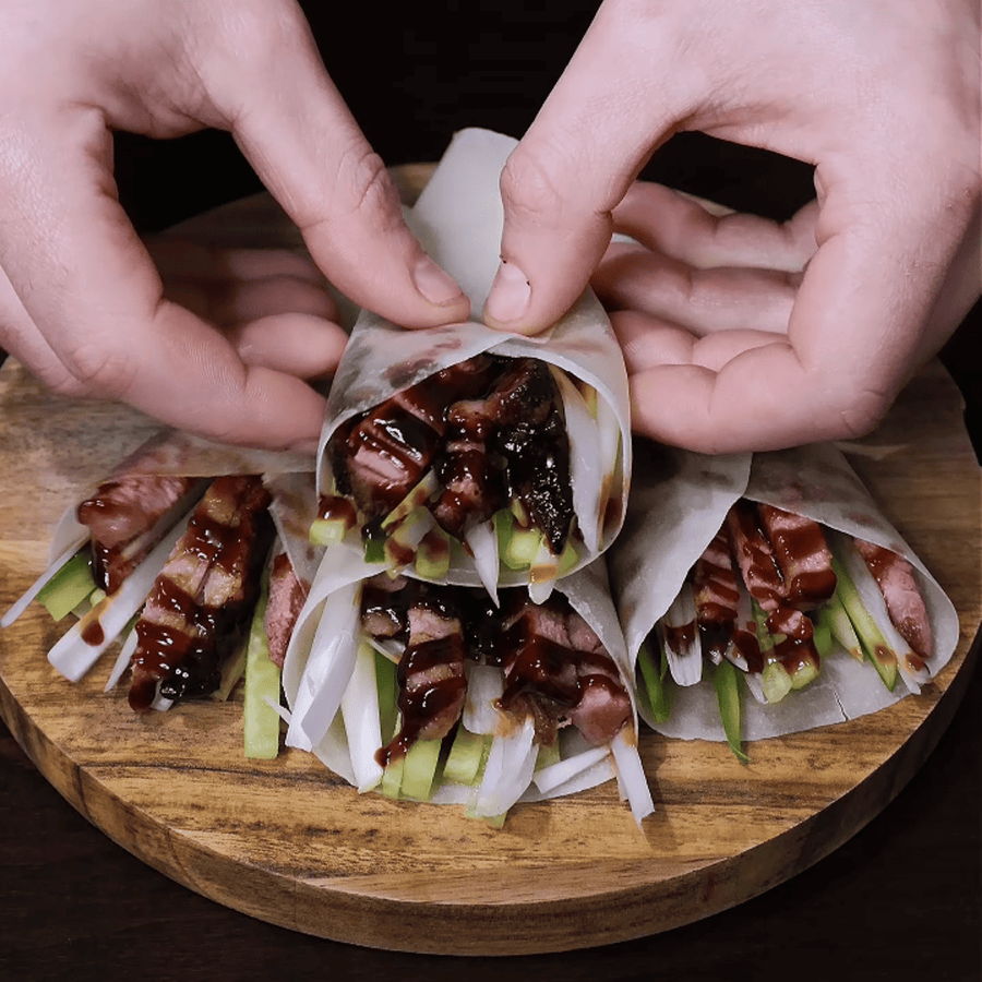 Chinese Duck with Pancakes