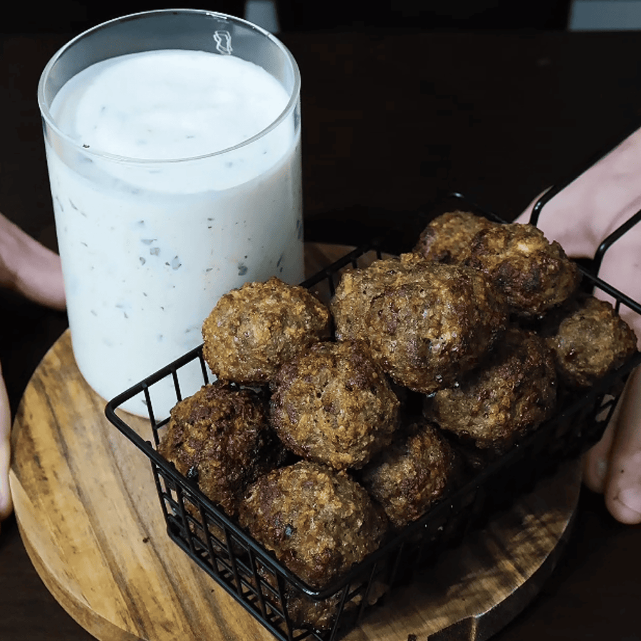 Baked Meatballs (Keftedakia)