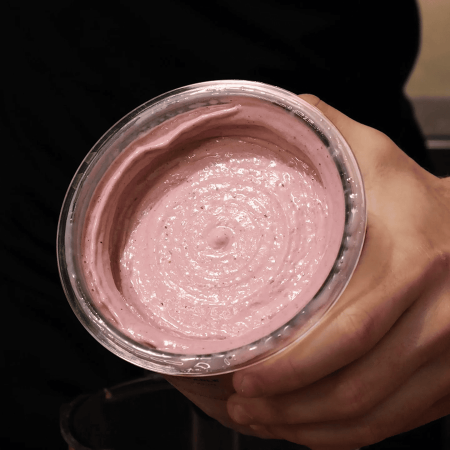 Frozen Yogurt with Forest Fruits
