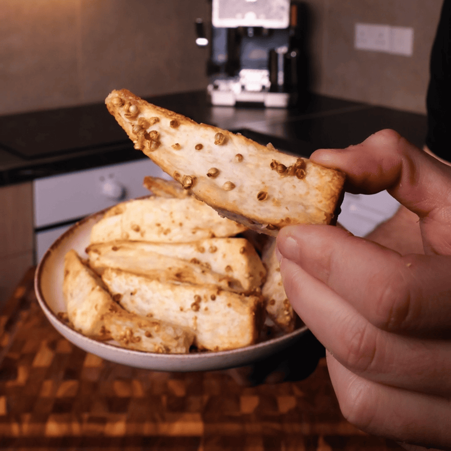 Cypriot Poulles (Taro Root)