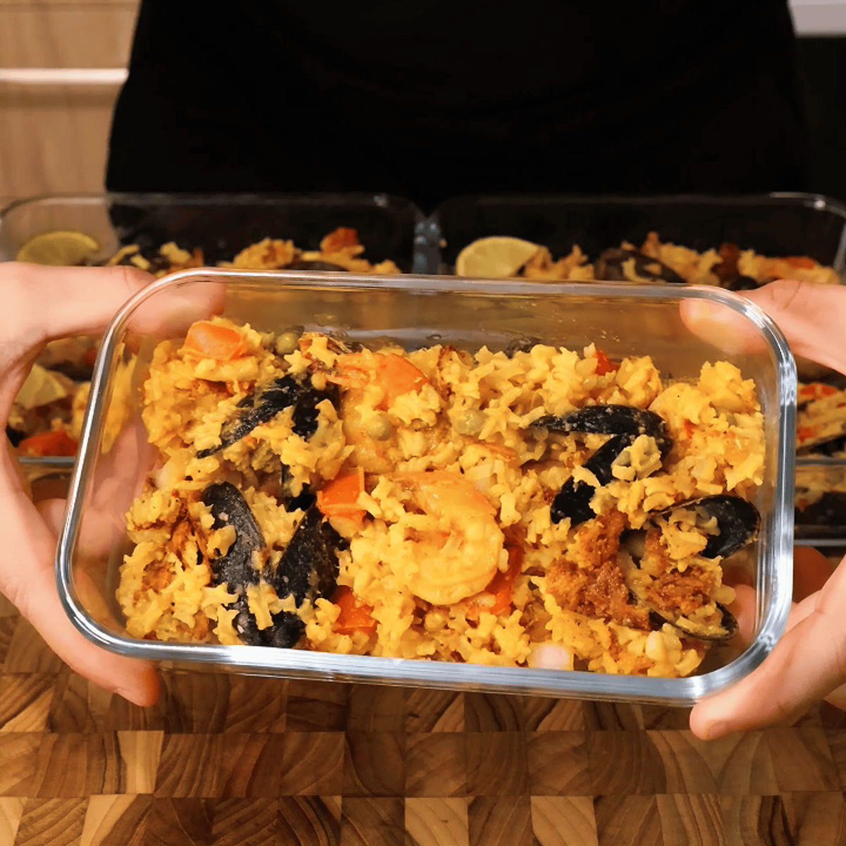 Paella με Θαλασσινά