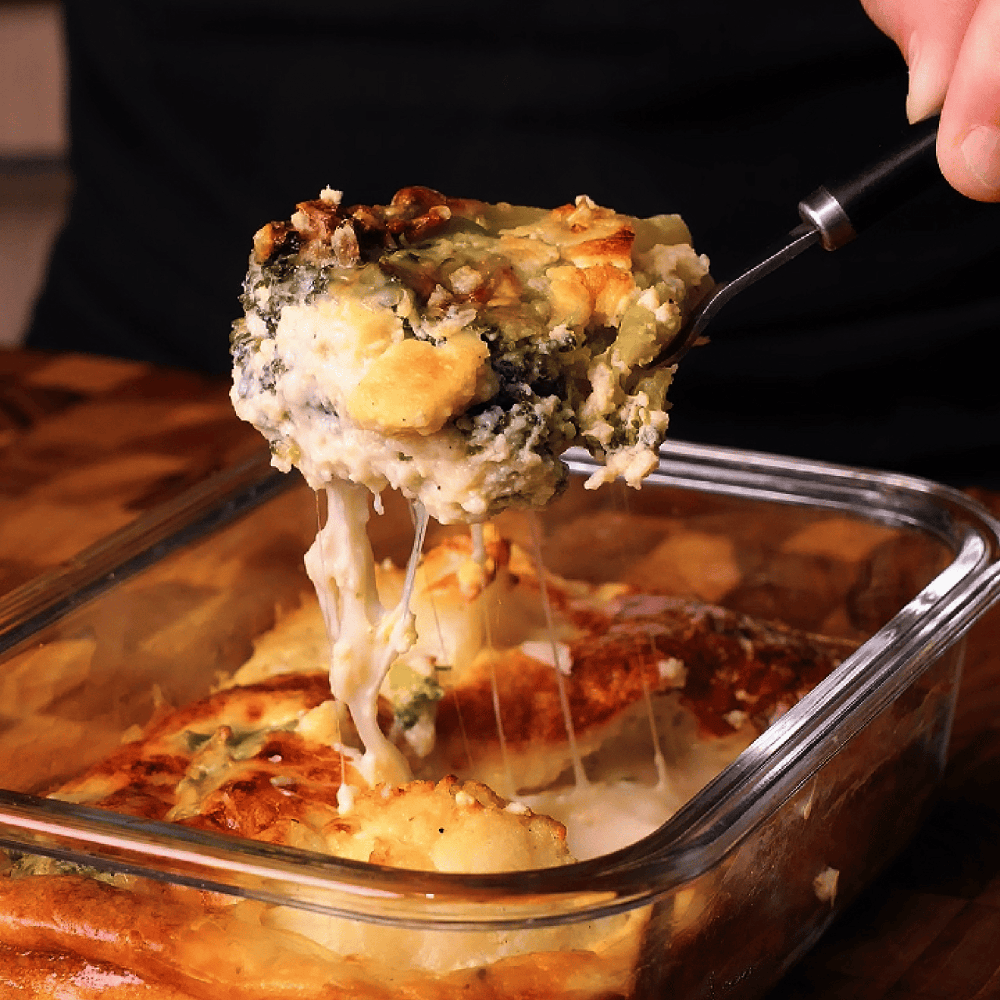 Breakfast Bowl Soufflé Broccoli and Cauliflower