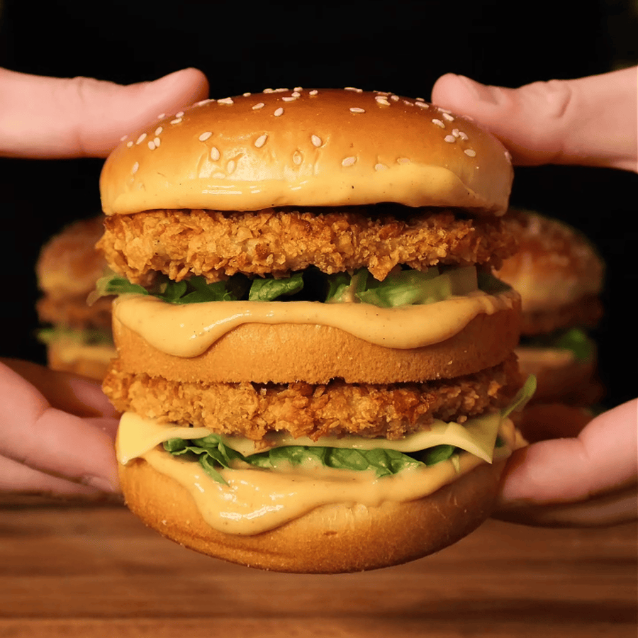 Homemade Chicken Big Mac