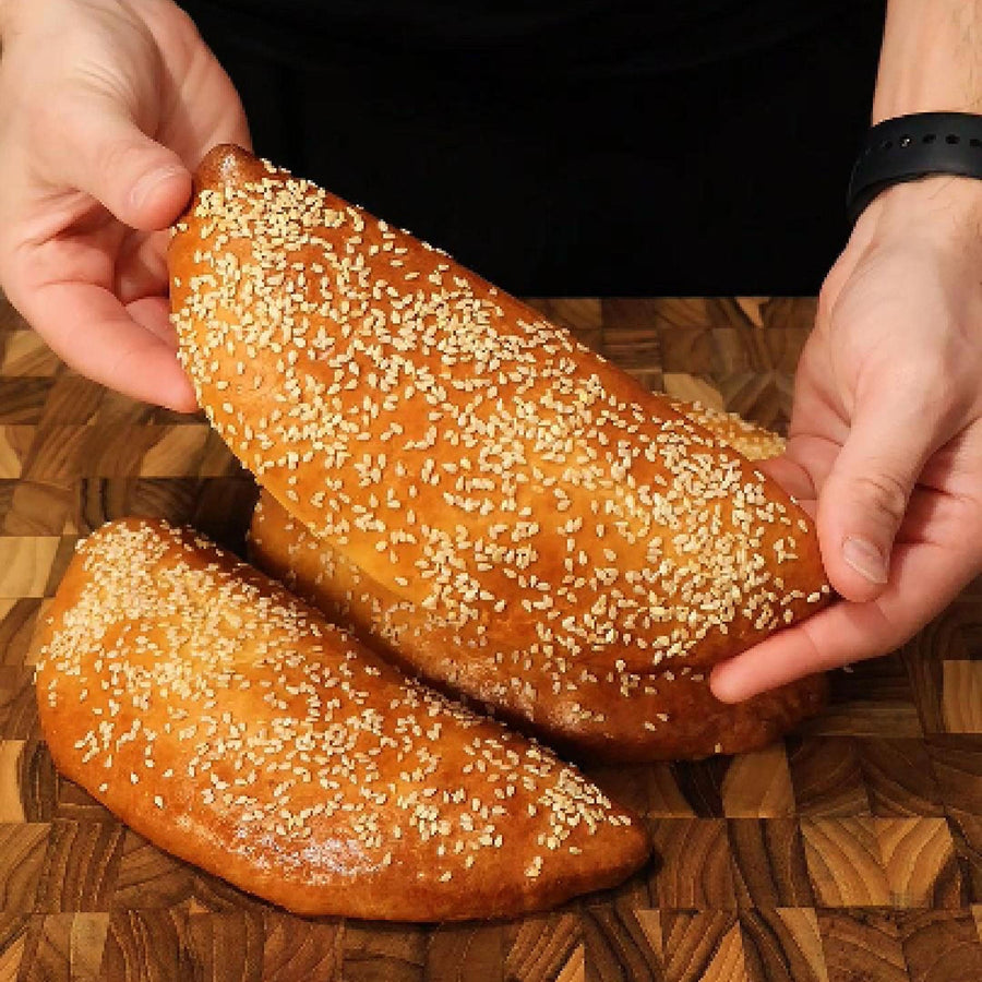Homemade Cheese Pie with Shortcrust Dough