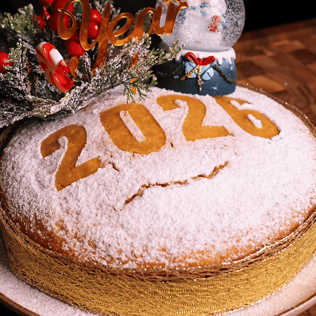 Healthy Vasilopita (New Year's Cake)